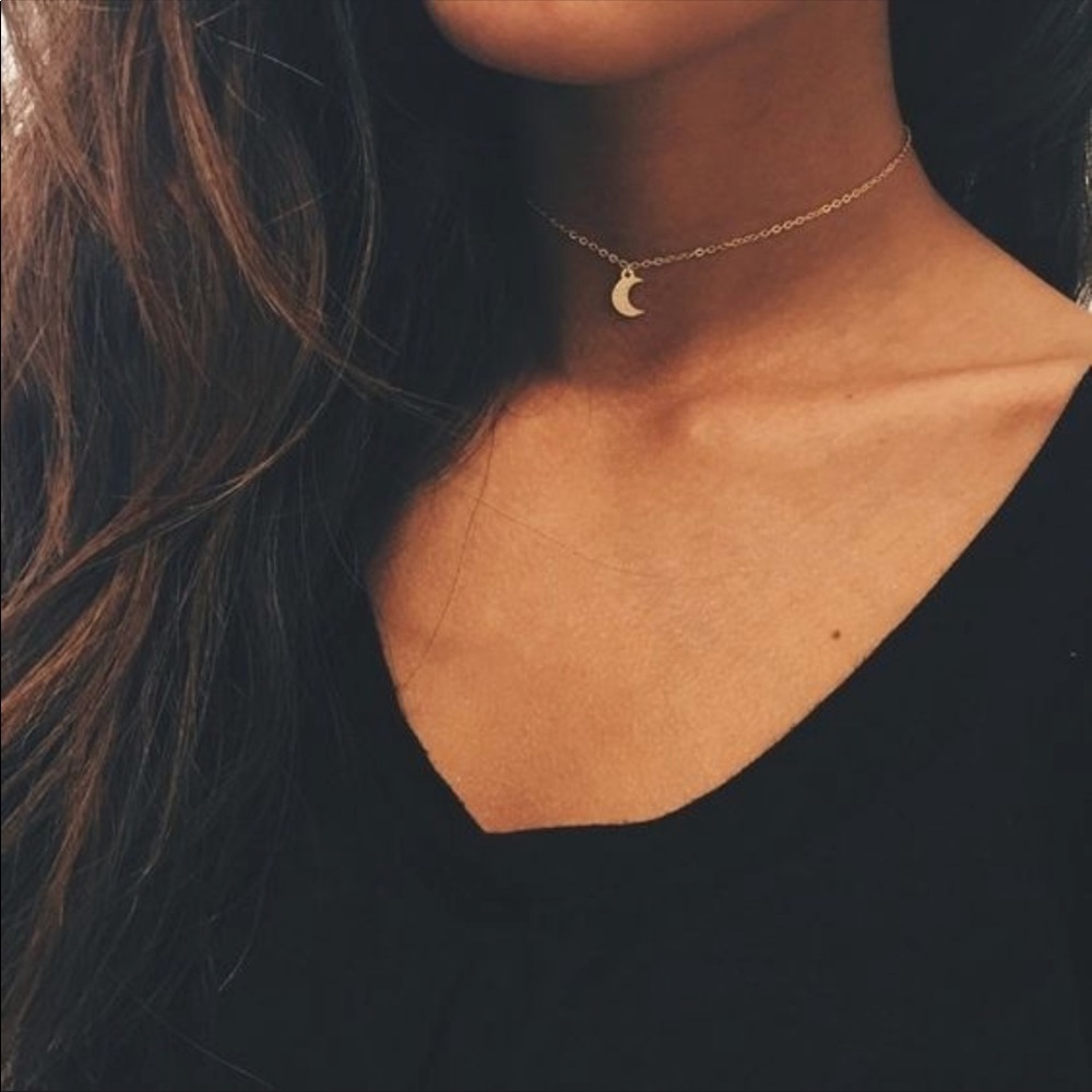 Moon necklace
